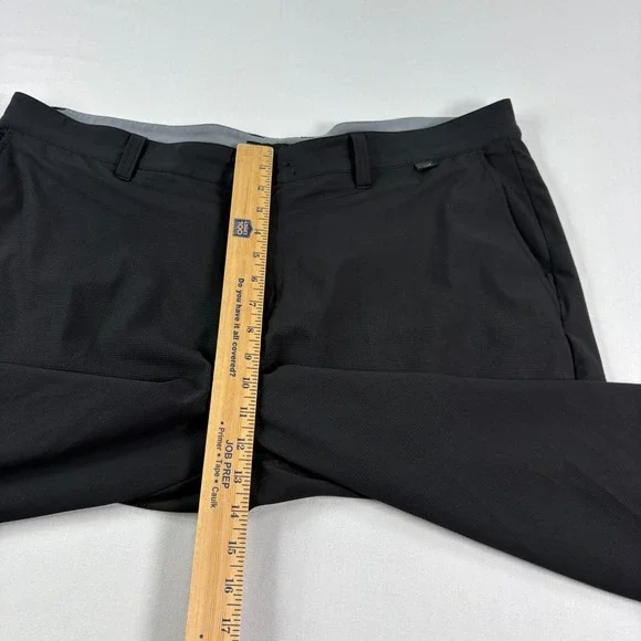 Travis Mathew Pants Men 40x32 Black Chino Right On Time Golf Performance Stretch - Picture 7 of 12